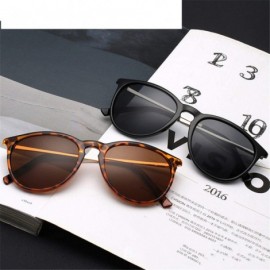 Round 2018 Retro Male Round Sunglasses Women Men Er Sun Glasses Alloy Mirror Oculos De Sol - N0.4 - CR198AIGODX $34.00