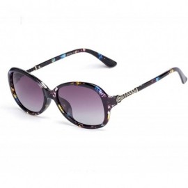 Aviator Small body sunglasses HD polarized sunglasses. Female 2019 new polarized sunglasses ladies - E - CP18SHH7DKL $43.09